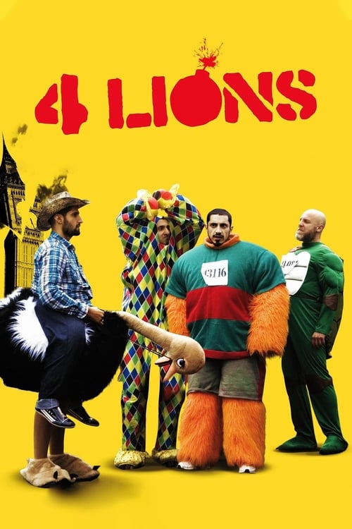 Poster for the movie, 'Four Lions'