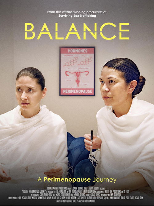 Poster Balance: A Perimenopause Journey