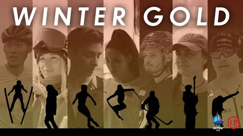 Winter Gold - Season 1 Backdrop Blur