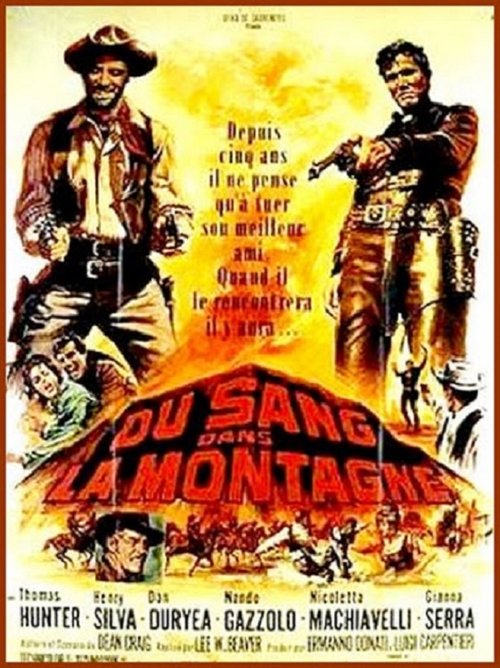 Du sang dans la montagne movie poster player