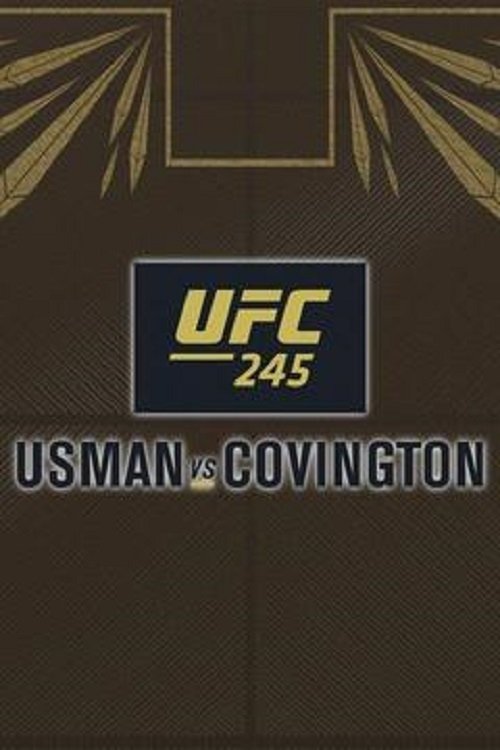 UFC 245: Usman vs. Covington Prelims movie poster player