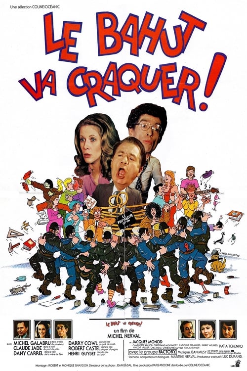 Poster Le bahut va craquer 1981