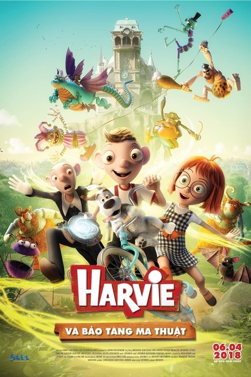 Poster Harvie và Bảo Tàng Ma Thuật