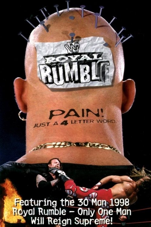 WWE Royal Rumble 1998 movie poster player
