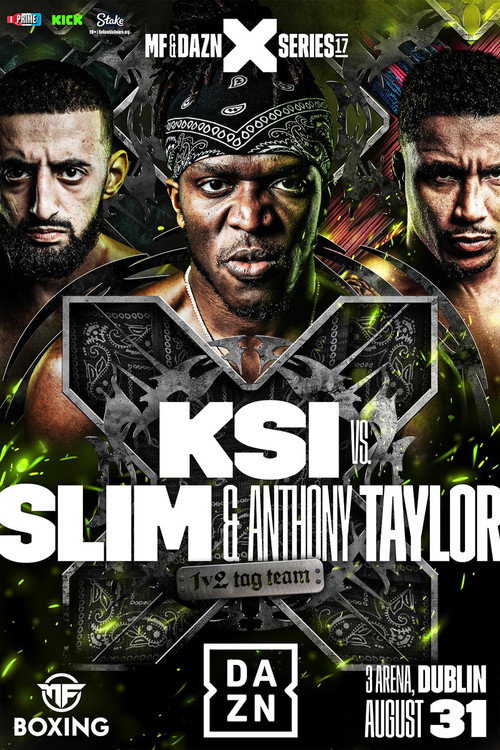 Poster for KSI vs. Slim & Anthony Taylor