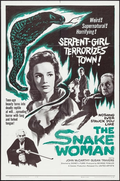 The Snake Woman (1961) poster