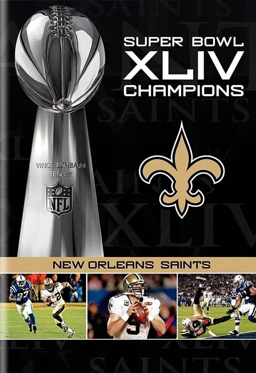 Poster NFL Super Bowl XLIV Champions: New Orleans Saints (2008-2010) 2010