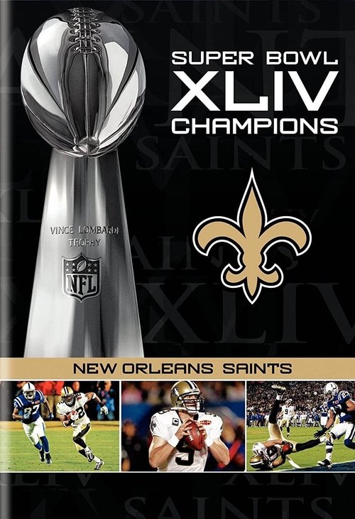 Poster NFL Super Bowl XLIV Champions: New Orleans Saints (2008-2010) 2010