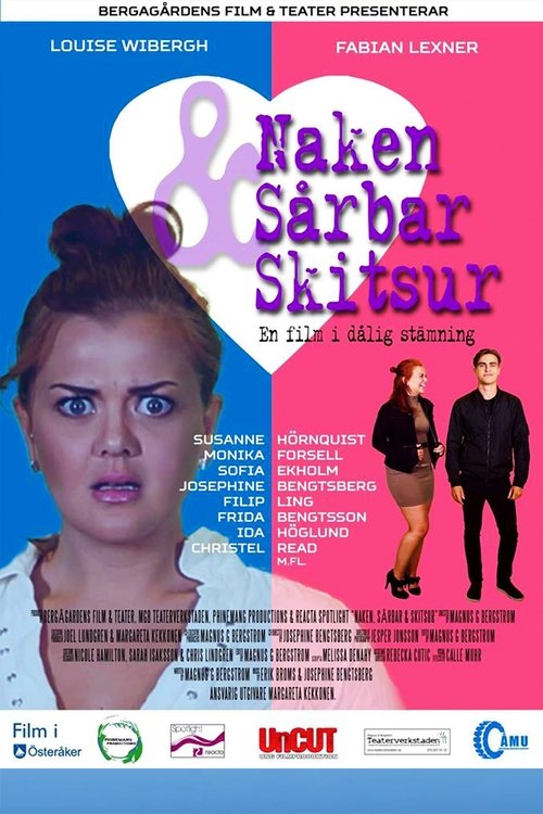 Naken, Sårbar & Skitsur movie poster player