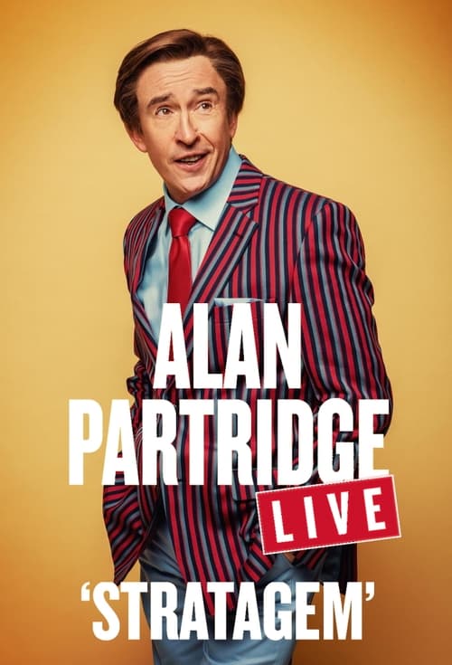 Devised, written, choreographed, performed and funded by Alan Partridge, Stratagem sees Alan not just treading the boards but pounding them, atop stages graced by such luminaries as Michael Ball, Jack Whitehall and Welsh rockers the Stereophonics.