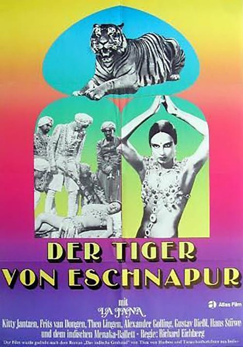 The Tiger of Eschnapur Movie Poster Image