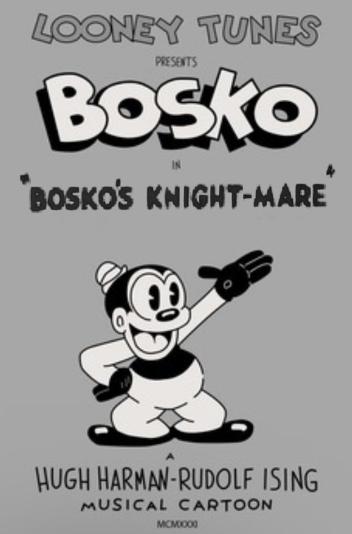 Bosko's Knight-Mare (1933)