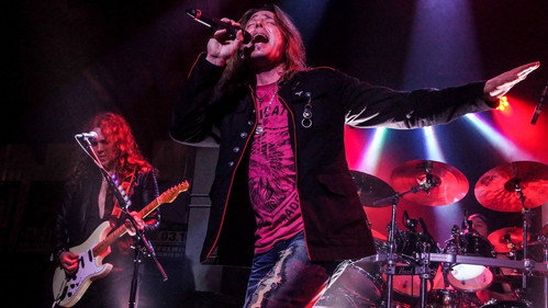 ROYAL HUNT Live 25 Anniversary 2016 Backdrop Blur