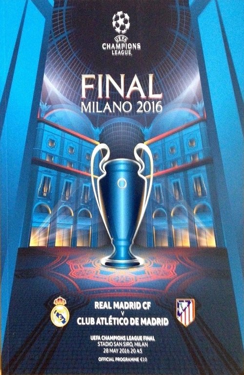 Final UEFA Champions League 2016 movie poster player