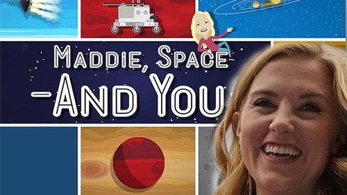 Maddie, Space and You - Season 1 Backdrop Blur