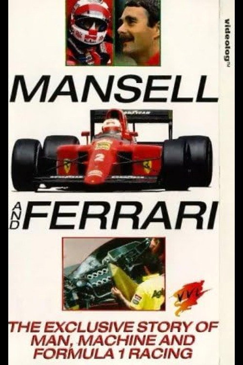 Póster oficial de Mansell & Ferrari