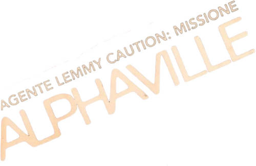 Alphaville, une étrange aventure de Lemmy Caution