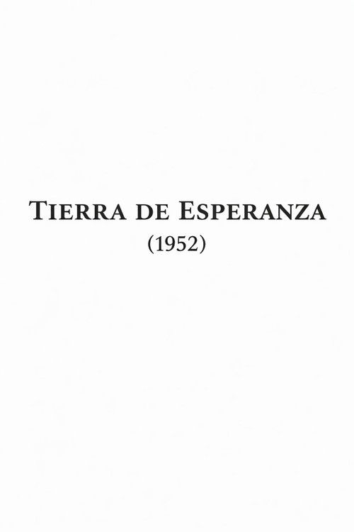Tierra de esperanza