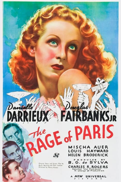 The Rage of Paris (1938) poster