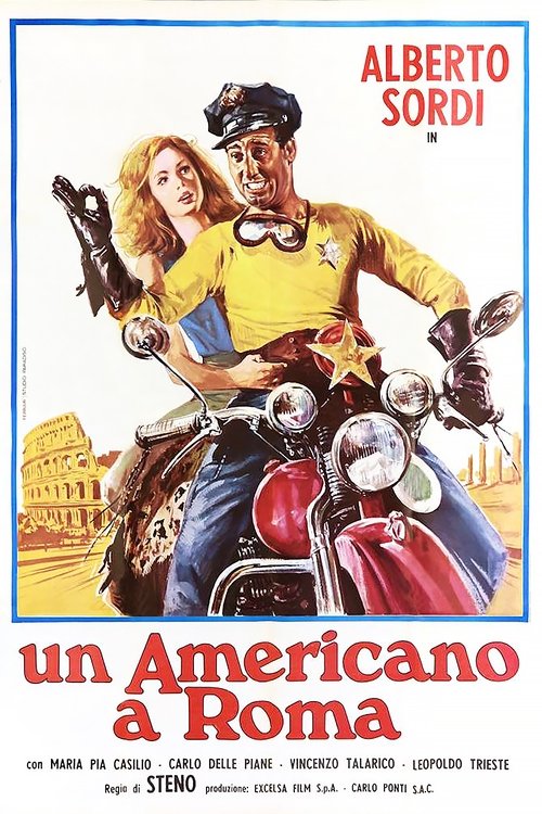 Un americano a Roma (1954) poster