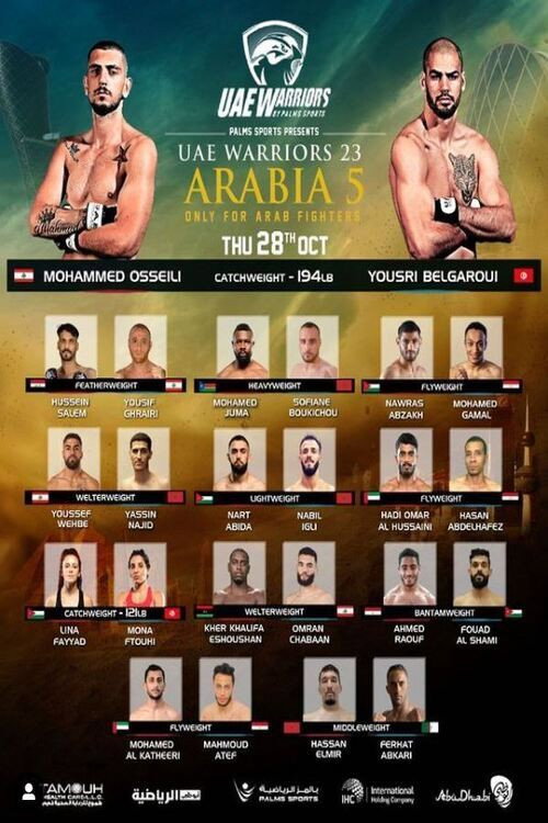 UAE Warriors 23