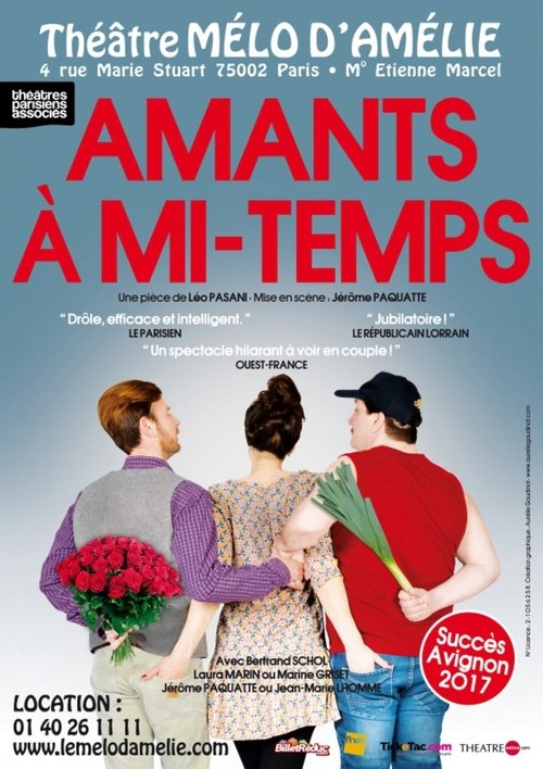 Amants à mi-temps movie poster player