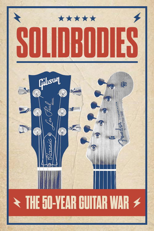 Solidbodies: The 50 Year Guitar War Poster