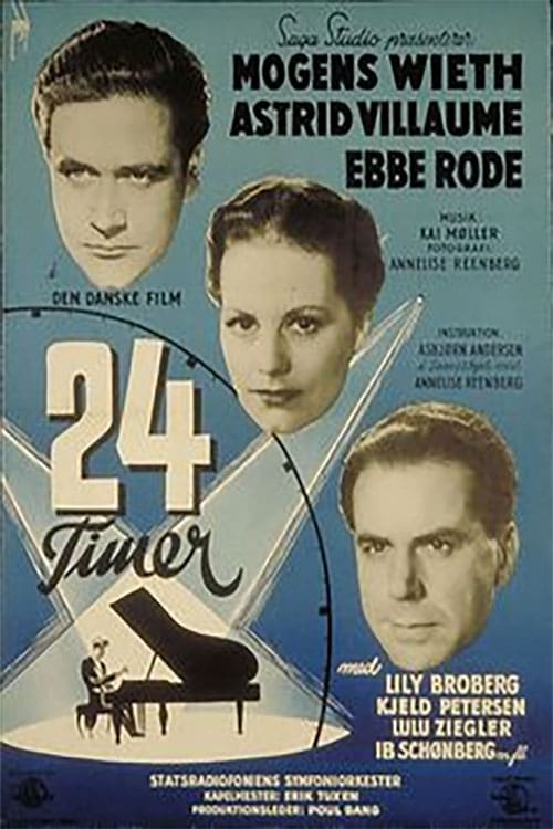 24 timer (1951) poster