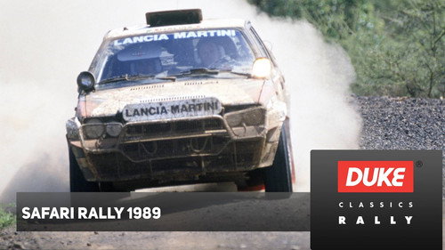 Safari Rally 1989 Backdrop Blur