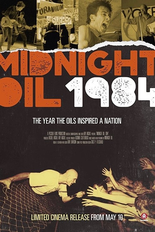 Midnight Oil: 1984 poster