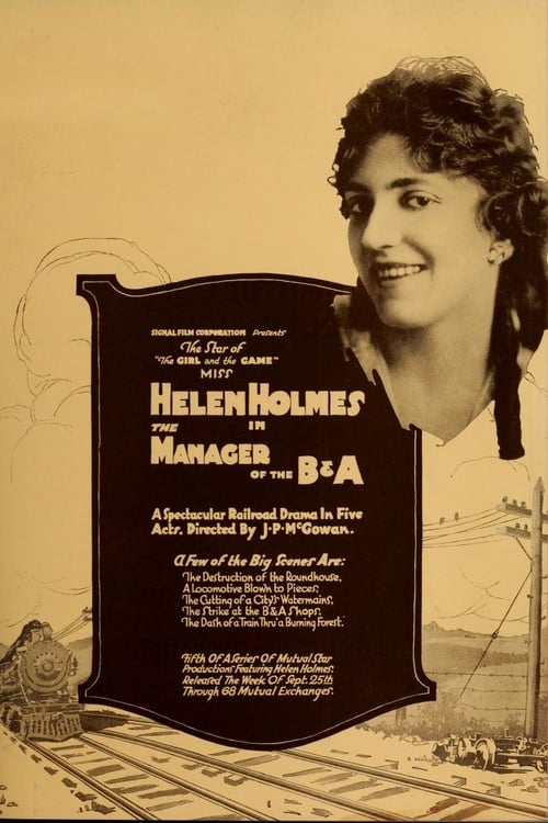 Poster The Manager of the B & A 1916