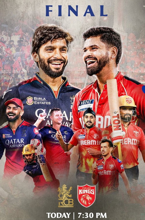 IPL 2025 Final - RCB vs PBKS