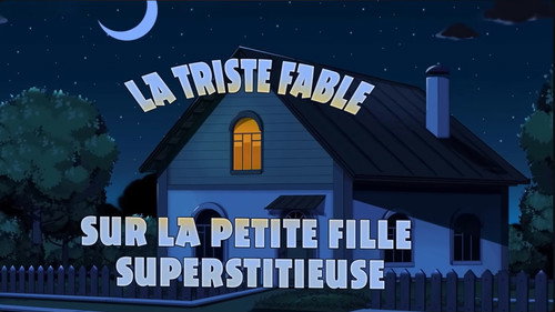 Image La triste fable sur la petite fille superstitieuse