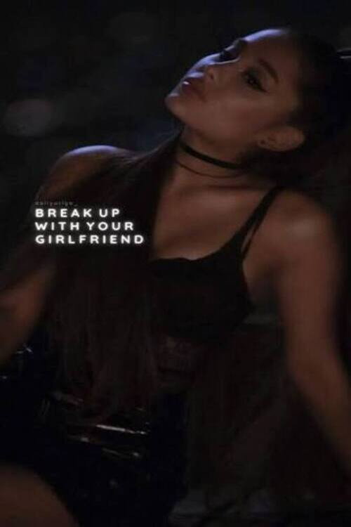 Póster oficial de Break Up with Your Girlfriend, I'm Bored