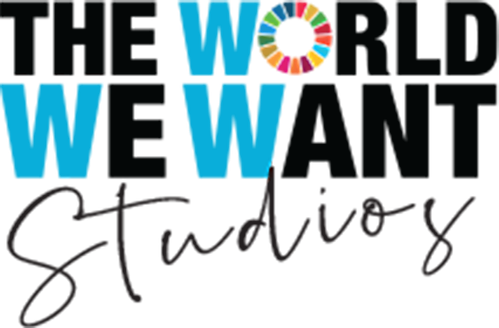 Logo The World We Want Studios