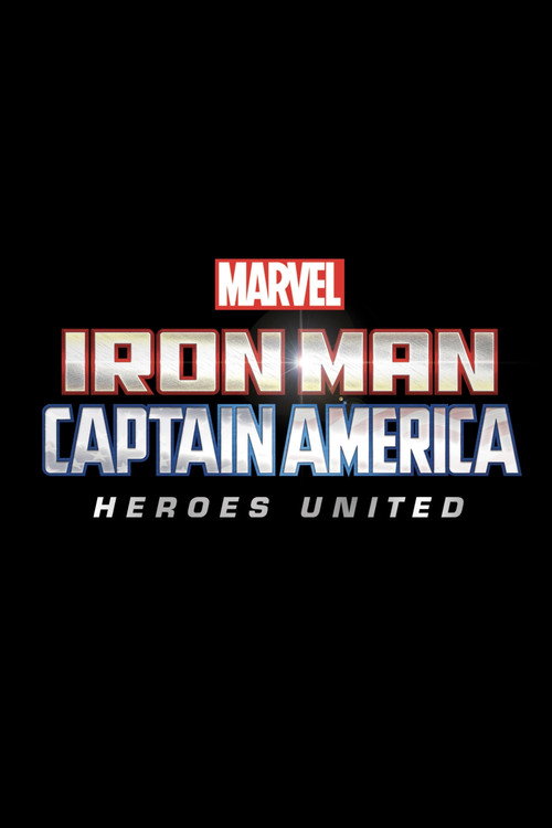 Póster oficial de Iron Man & Captain America: Heroes United (2014) - Adventure