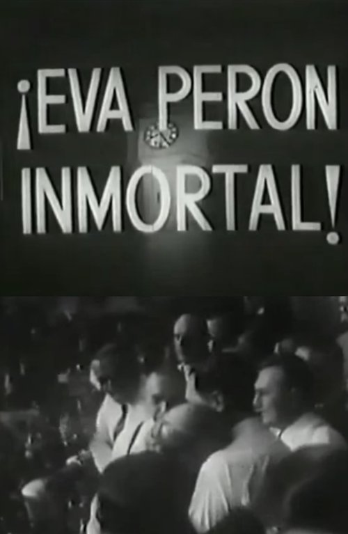 Eva Perón inmortal movie poster player