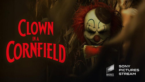 Clown in a Cornfield