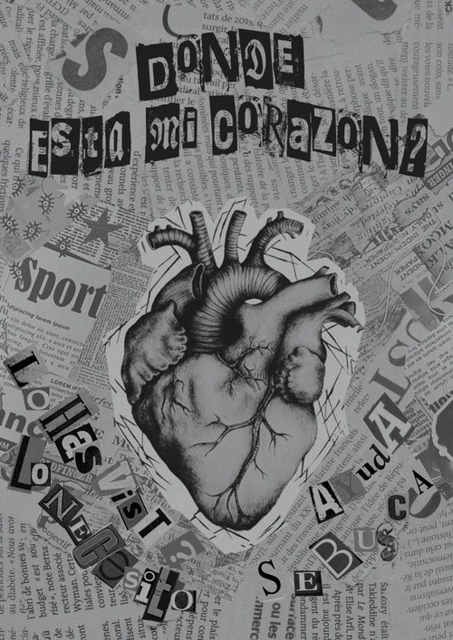 Poster ¿Dónde está mi corazón? 