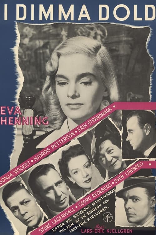 I dimma dold (1953) poster