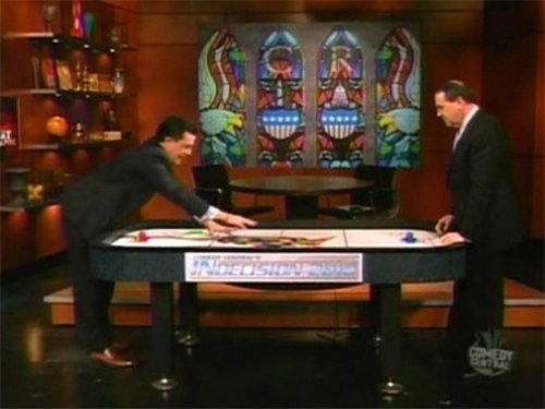 Poster della serie The Colbert Report