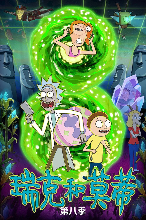 《瑞克和莫蒂》第8季海报