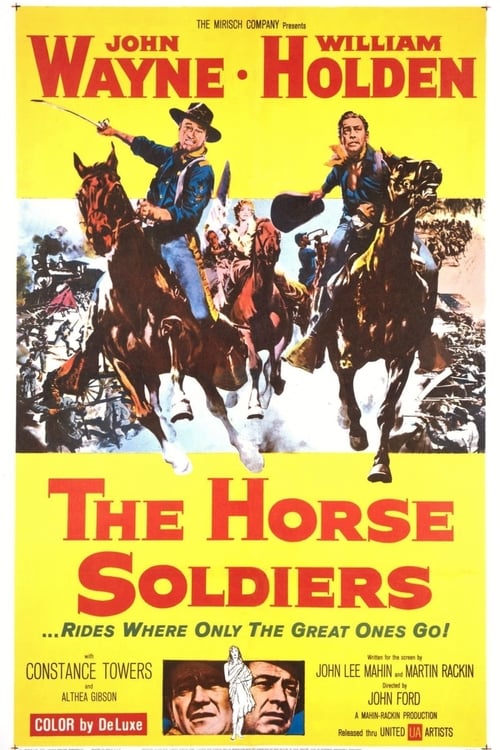 Grootschalige poster van The Horse Soldiers