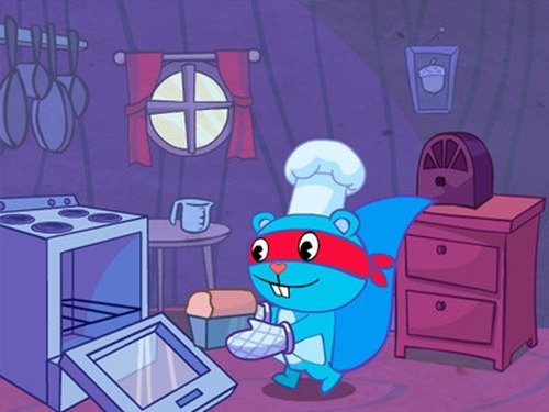 Escena del episodio 12 de la temporada 2 de la serie Happy Tree Friends