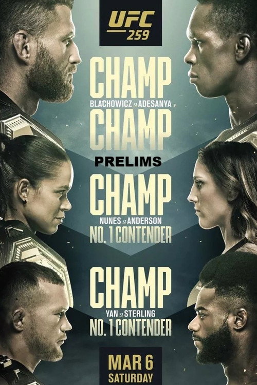 UFC 259: Blachowicz vs. Adesanya - Prelims