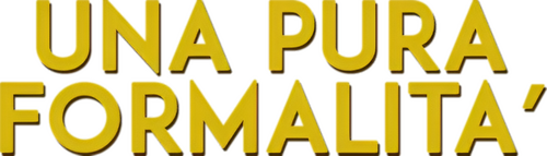 Una pura formalità