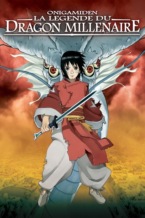 Poster image du film Onigamiden, la légende du Dragon millénaire Onigamiden, la légende du Dragon millénaire