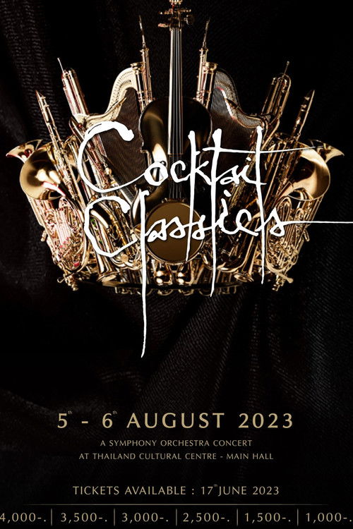 COCKTAIL CLASSICS A Symphony Orchestra Concert poster