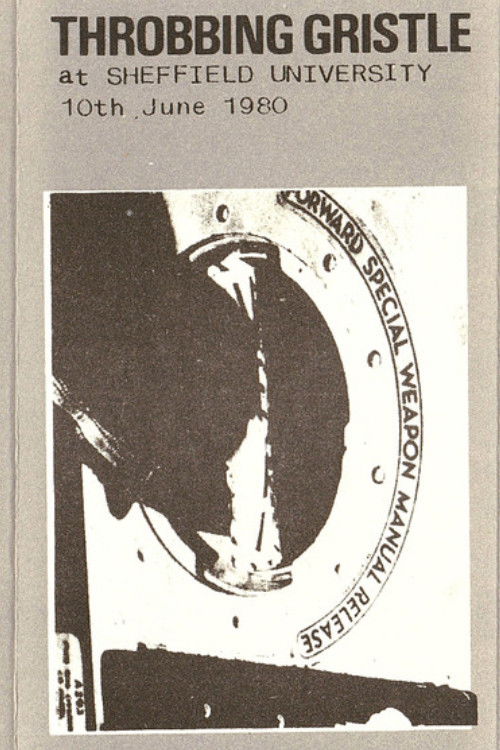 Throbbing Gristle: Live at Sheffield University poster