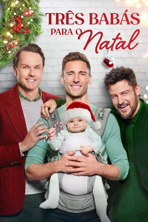 Pôster de Três Babás Para o Natal